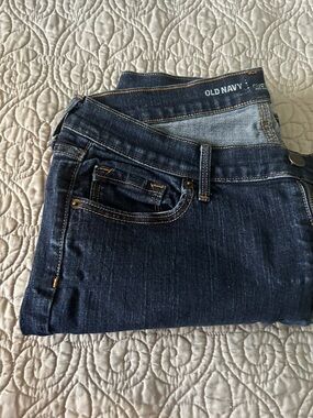 Old Navy Navy Blue Stretch Skinny Jeans
